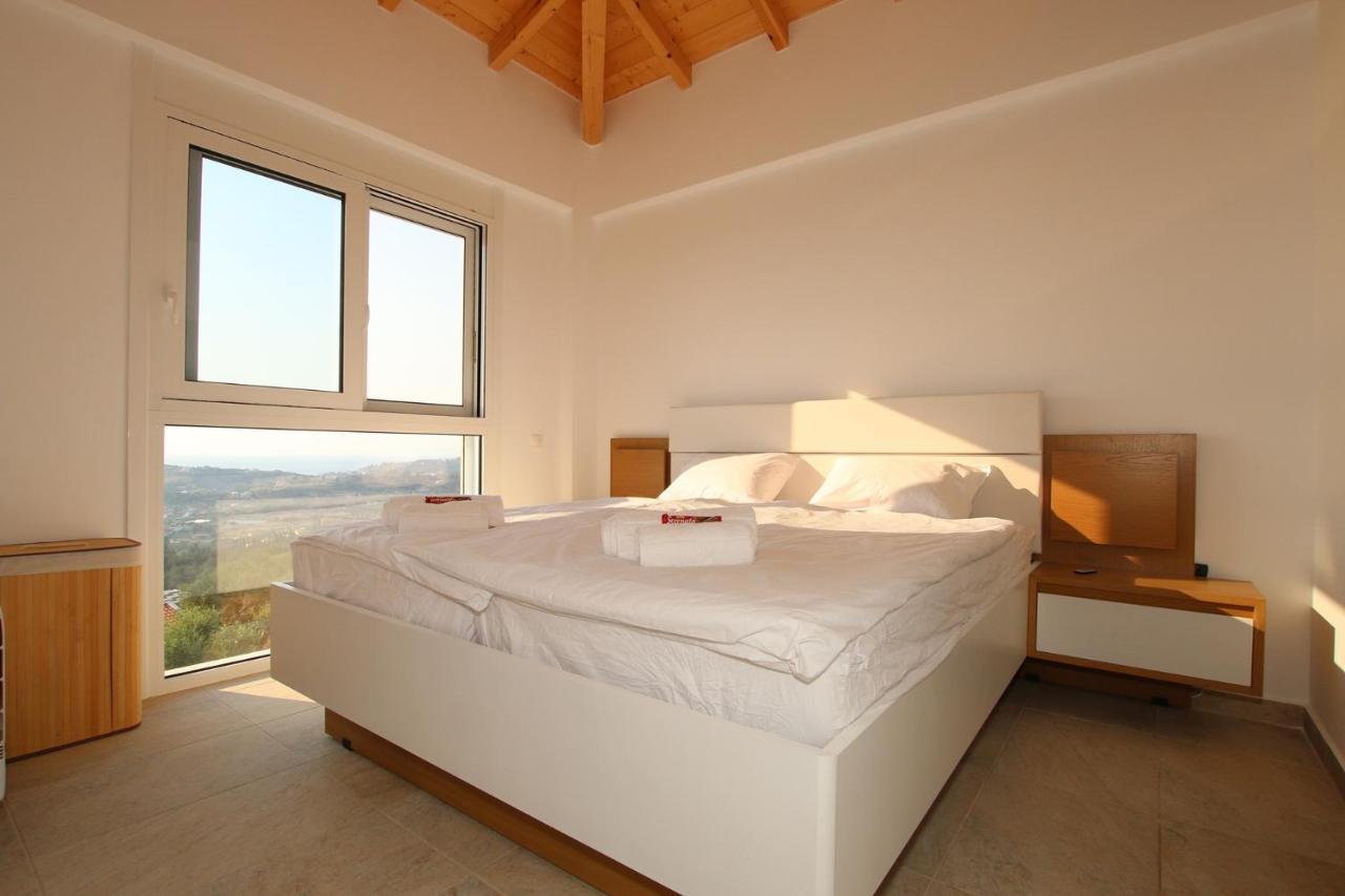 Sunset Sea View Villa 8 Afión Dış mekan fotoğraf