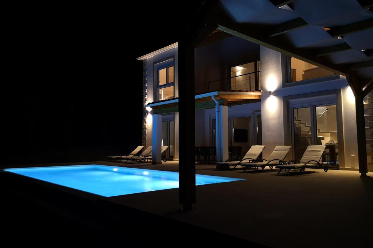 Sunset Sea View Villa 8 Afión Dış mekan fotoğraf