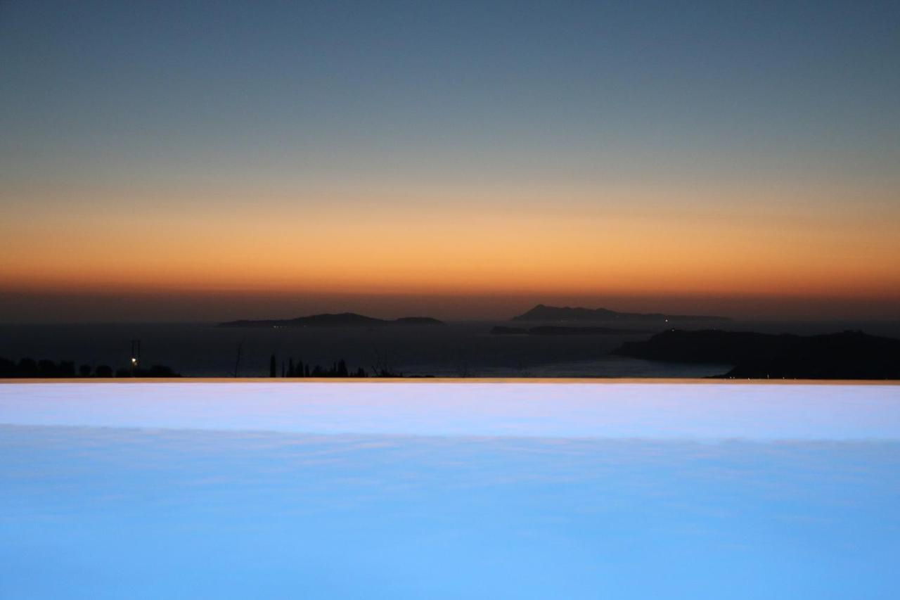 Sunset Sea View Villa 8 Afión Dış mekan fotoğraf