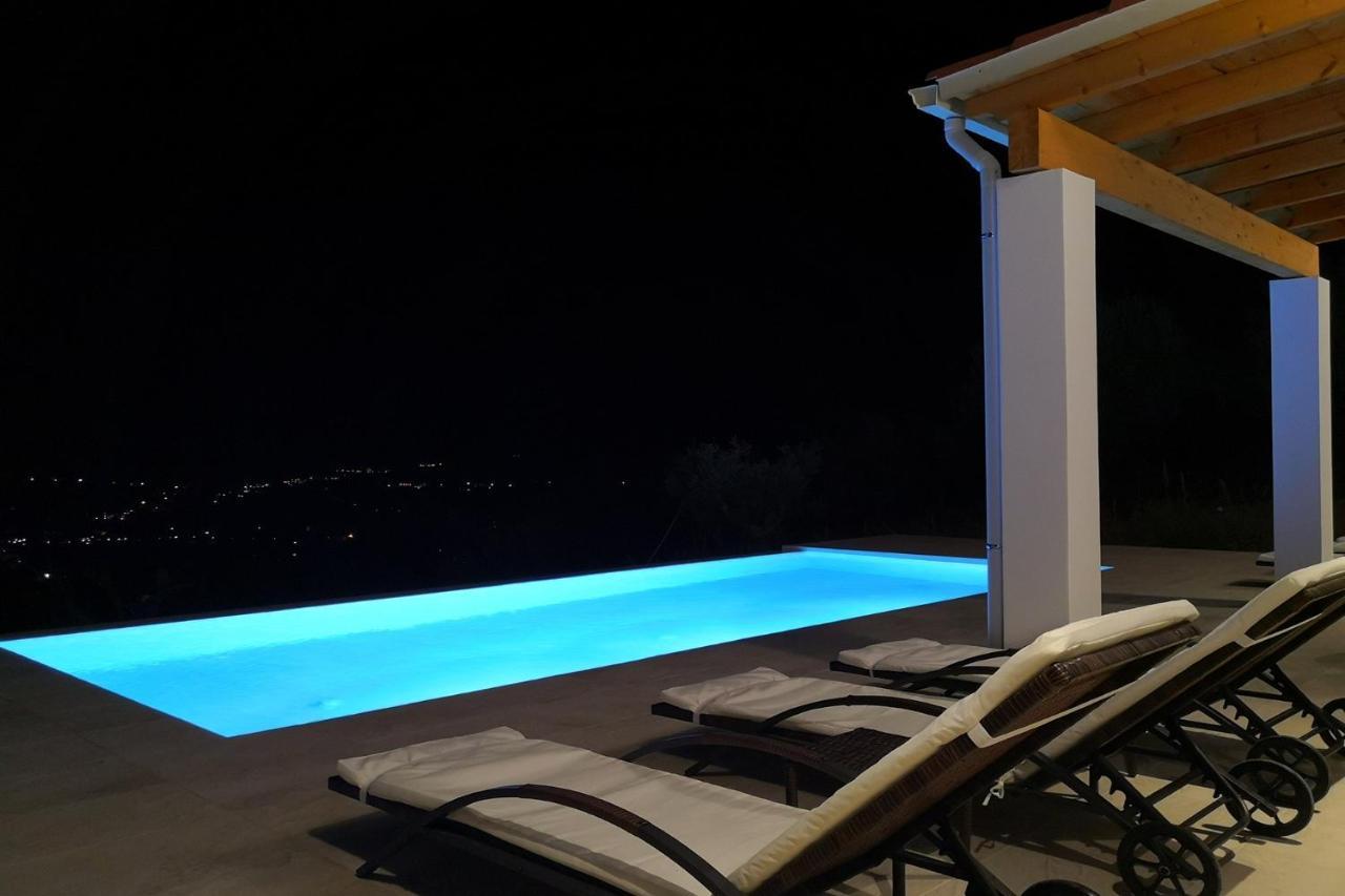Sunset Sea View Villa 8 Afión Dış mekan fotoğraf