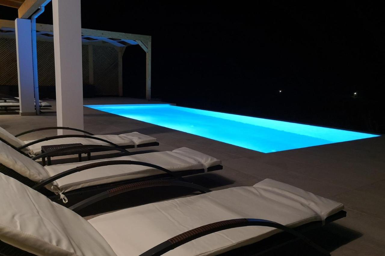 Sunset Sea View Villa 8 Afión Dış mekan fotoğraf